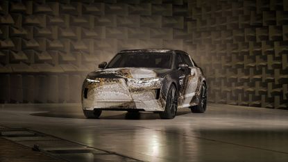 Range Rover GT has been revealed with camouflaged body panels