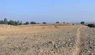 u shaped mound in chinca valley