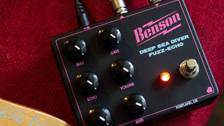 Benson Deep See Diver Fuzz-Echo: the Portland, Oregon amp and pedal brand has teamed up with Deep Sea Diver's Jessica Dobson for pedal to help you nail her signature indie sound – but it's a whole lot more than that.