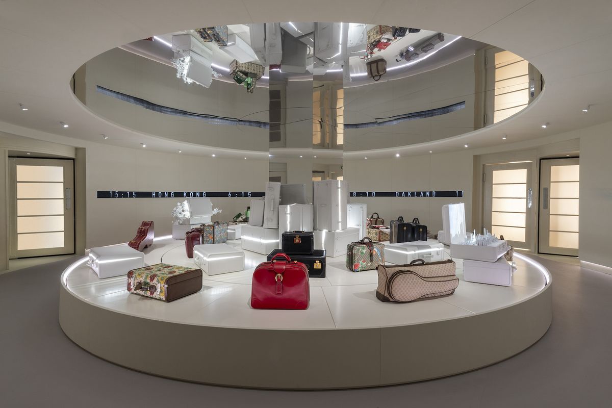 A First Look Inside The Modern Brutalism Of Louis Vuitton's New
