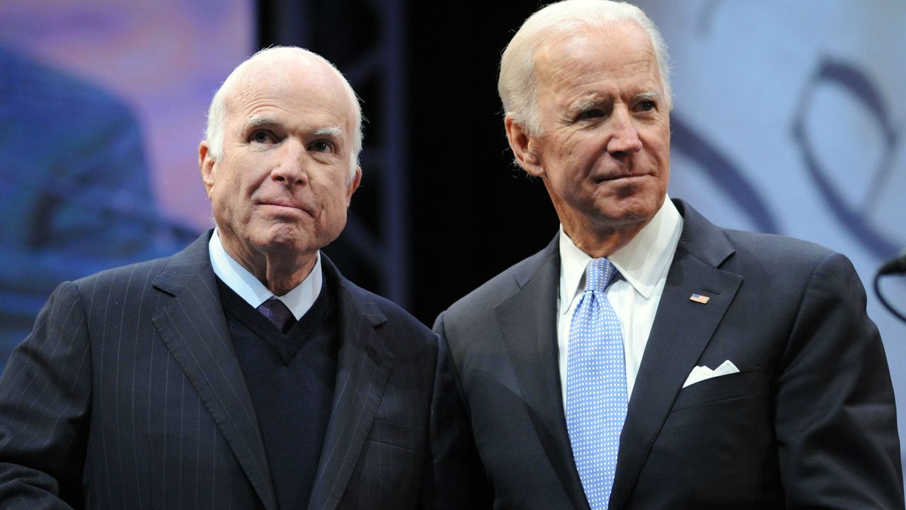 John McCain Joe Biden