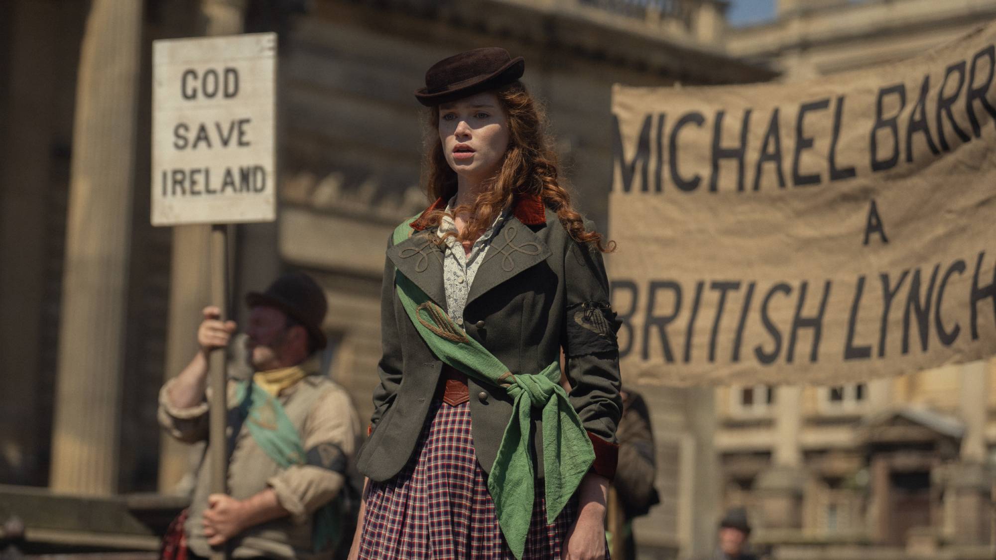 Niamh McCormack as Ellen Cochrane in &quot;House of Guinness&quot;