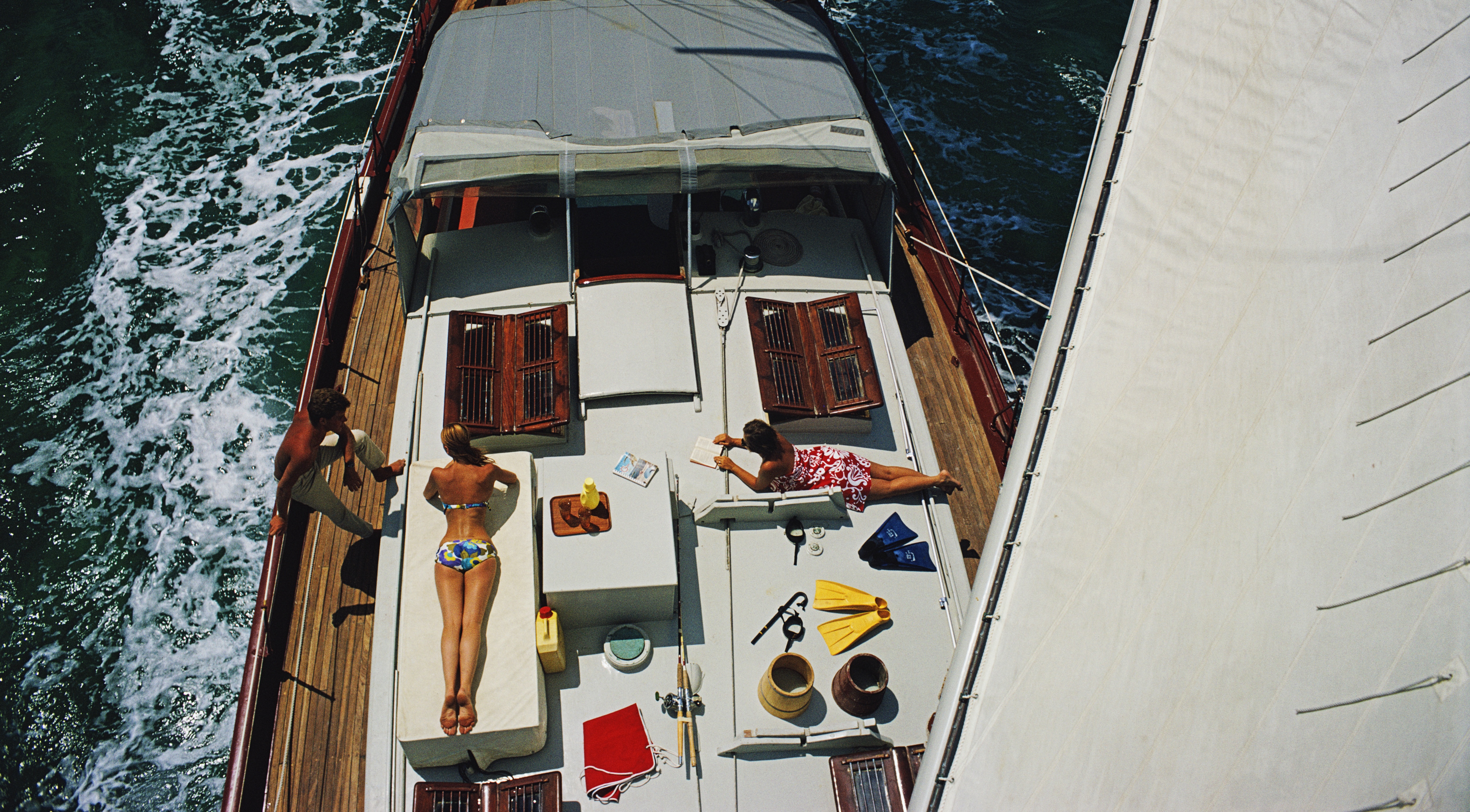 'Traveler II' off the coast of Exuma April 1967
