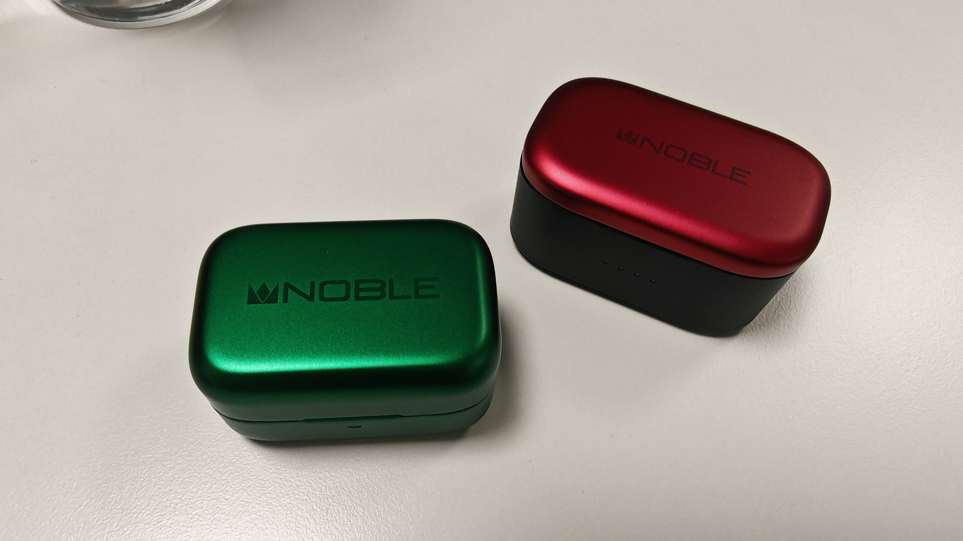 The Noble FoKus Rex5 and FoKus Amadeus IEMs.