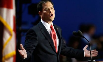 Marco Rubio: A young Senator spouting the party's old ideas.