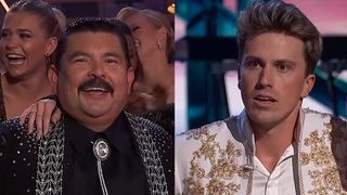DWTS Season 35 contestants Guillermo Rodriguez and Jackson Olson.