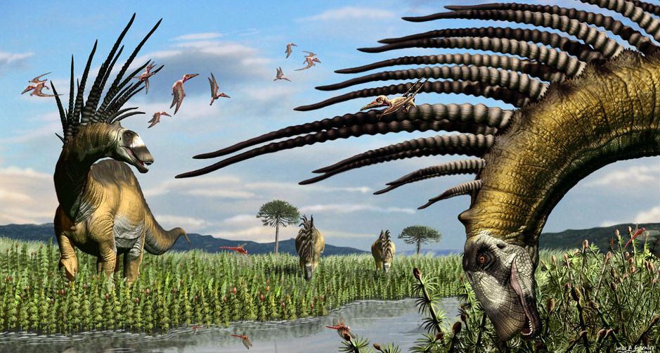 This Spiky Spined Beast Is The Most Punk Rock Dino Ever Discovered Live Science