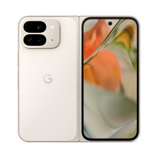 Google Pixel 9 Pro Fold Official Render - Porcelain - Unfolded