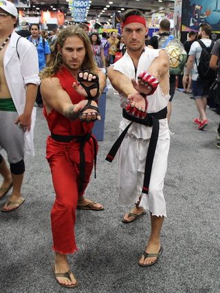 SDCC Costume fighters