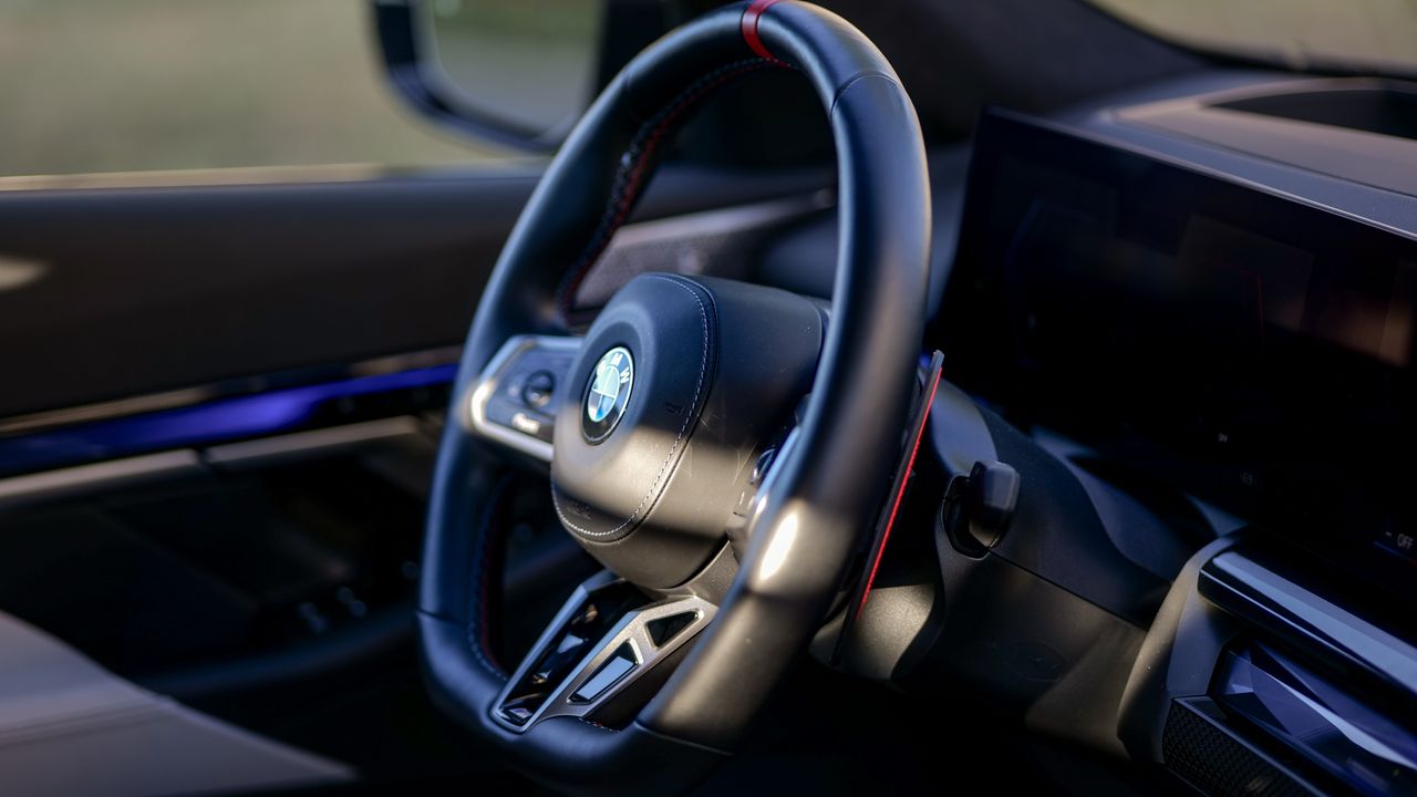 2025 BMW M5 test drive.