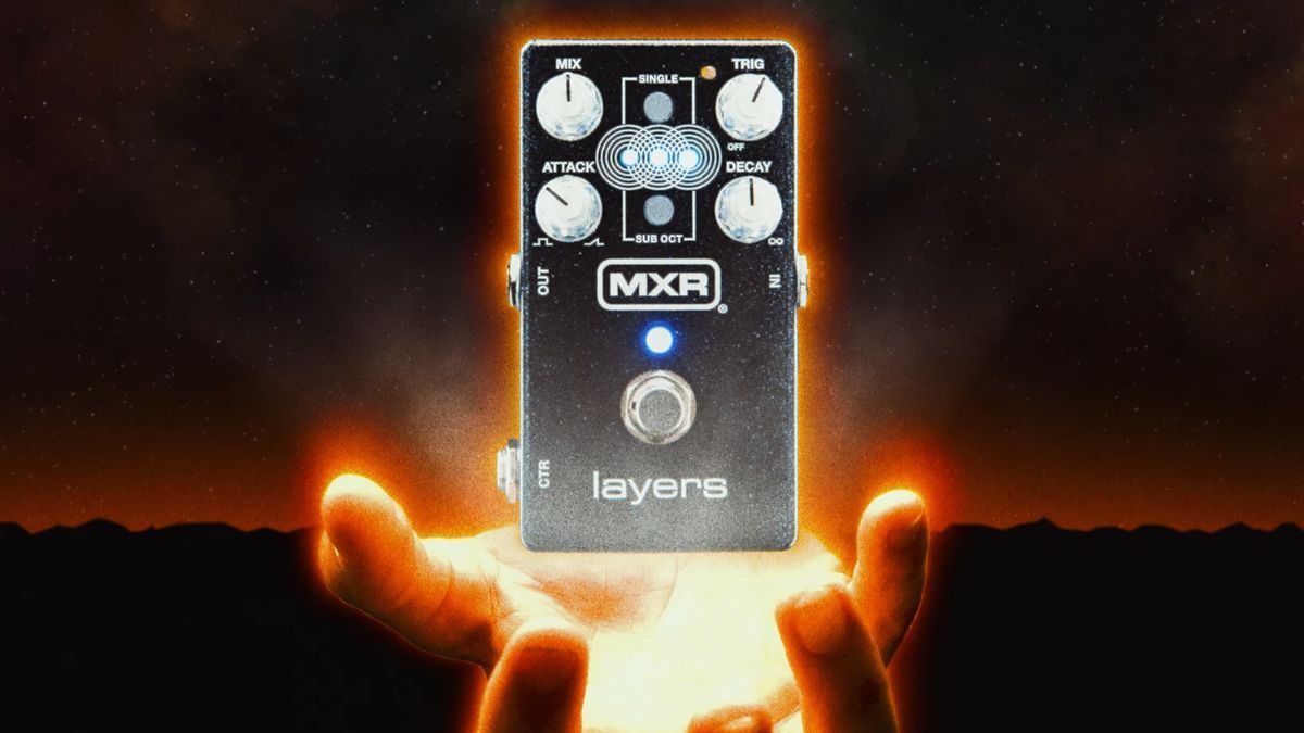 “Create detailed soundscapes that take musical expression to new levels”: MXR goes wild and weird with Layers – its new organic sustain stacking pedal