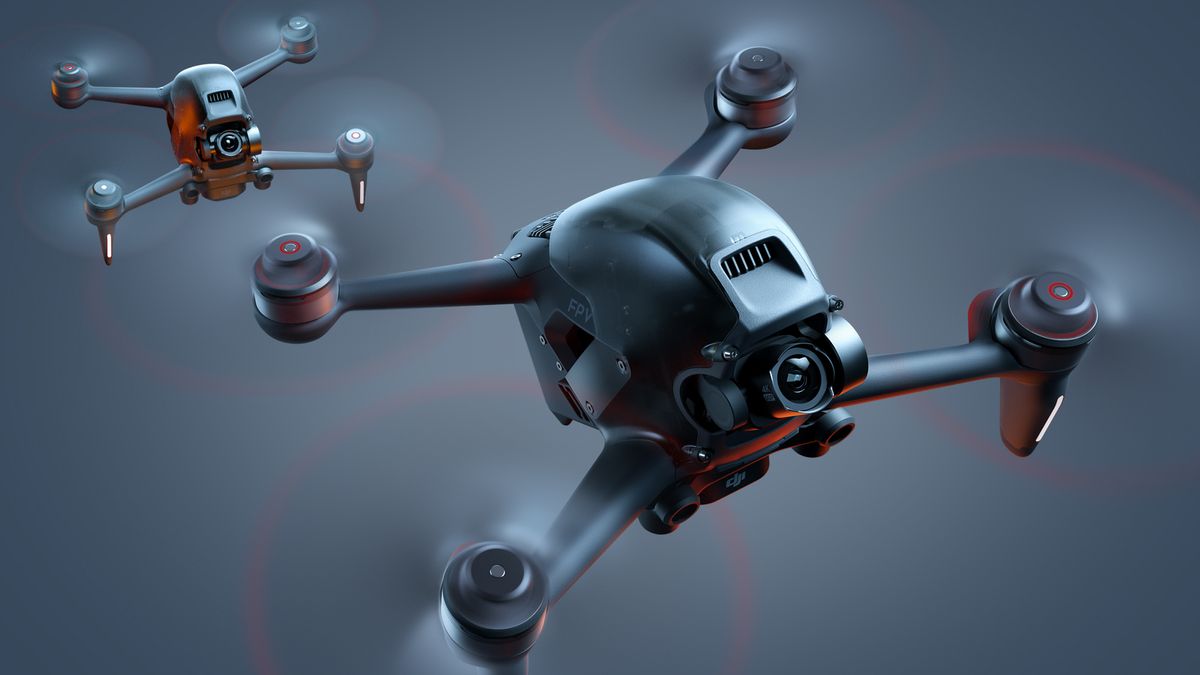 The DJI FPV drone takes you into the skies with its 4K camera and