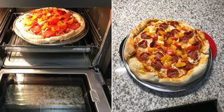 Calphalon cool touch toaster oven review pizza