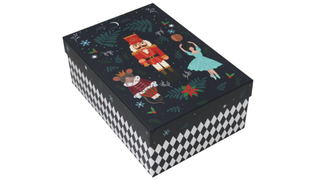 Nutcracker Christmas gift box