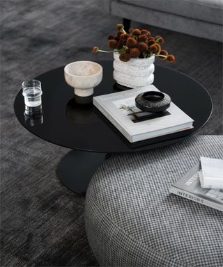 a modern nesting coffee table