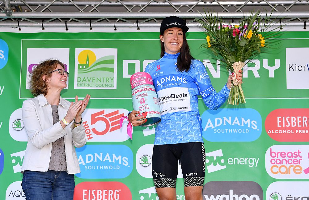 Dani Rowe (Waowdeals) best British rider at Ovo Energy Women's Tour