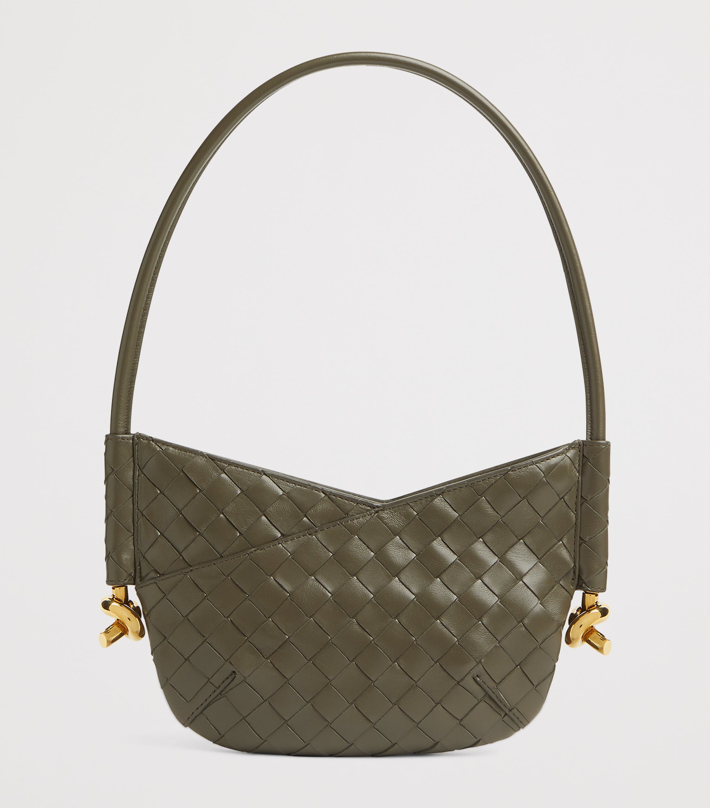 Bottega Veneta Mini Lambskin Solstice Shoulder Bag