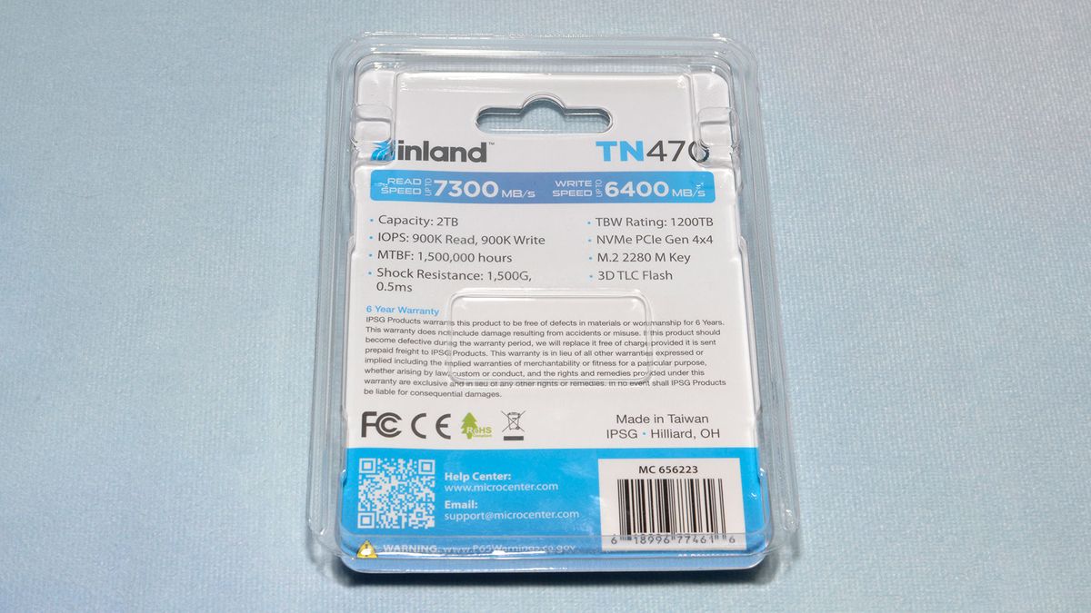 Inland TN470 1TB/2TB SSD