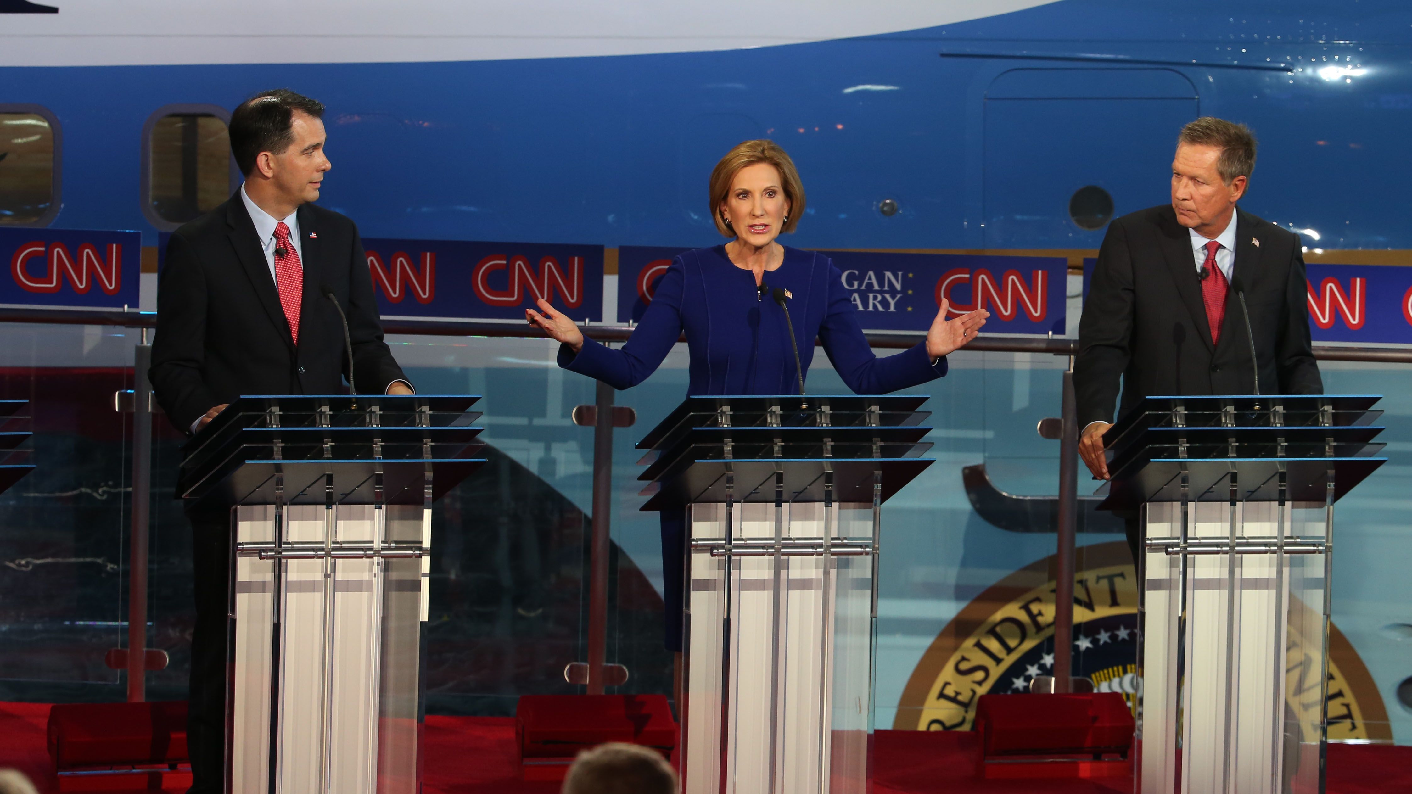 Carly Fiorina Gop Presidential Debate Sexism Comments Marie Claire