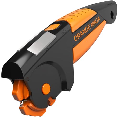 Orange Ninja 7-In-1 Garden Tool &amp;amp; Knife Sharpener- One Tool for Every Blade