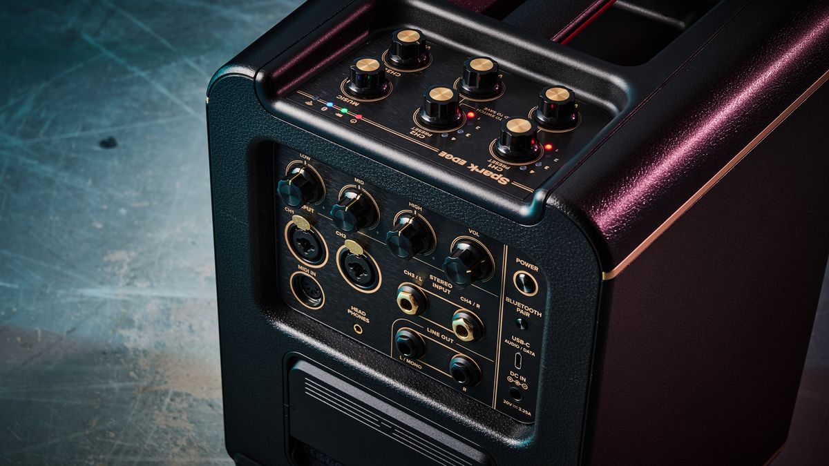 A selection of PA systems in out testing studio
