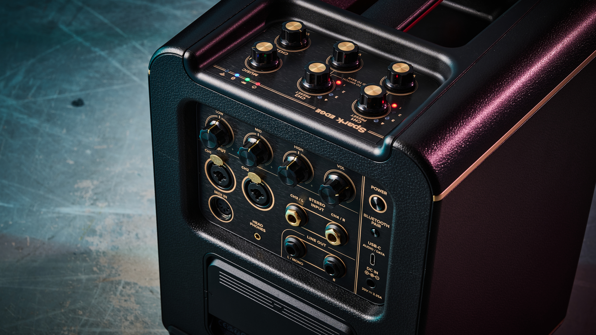 A selection of PA systems in out testing studio