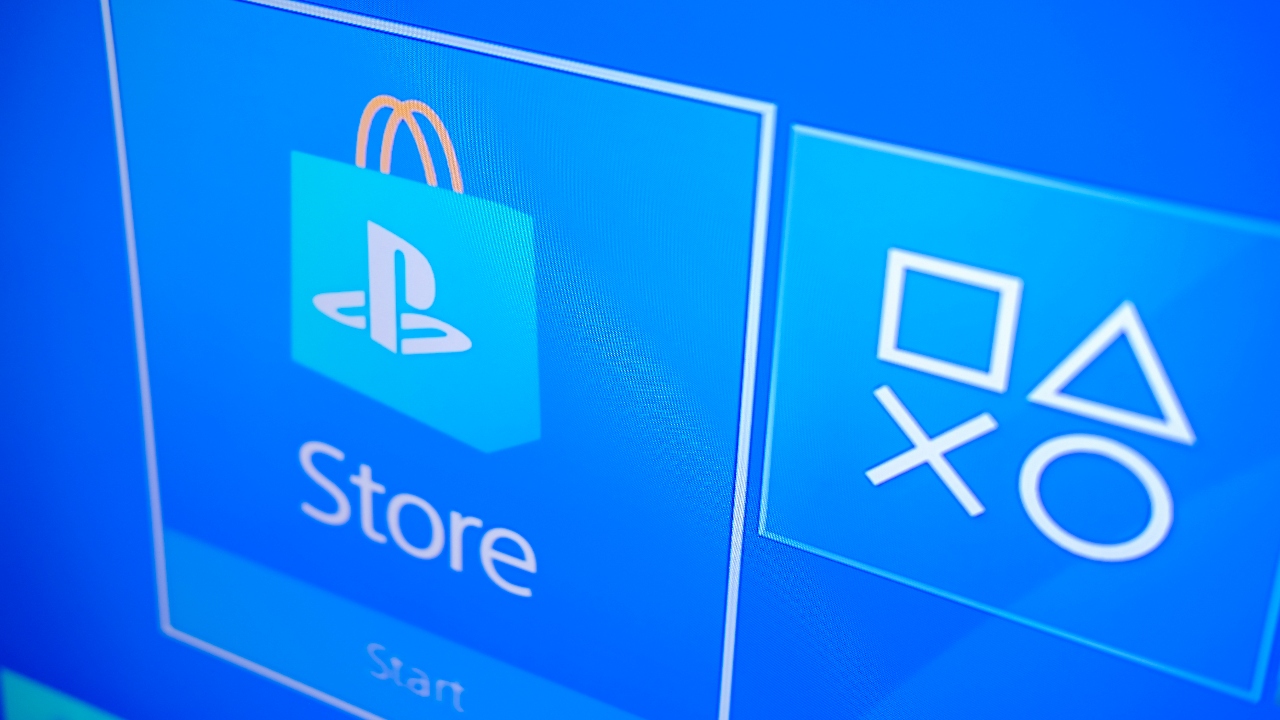 PlayStation Store on a PS4 console
