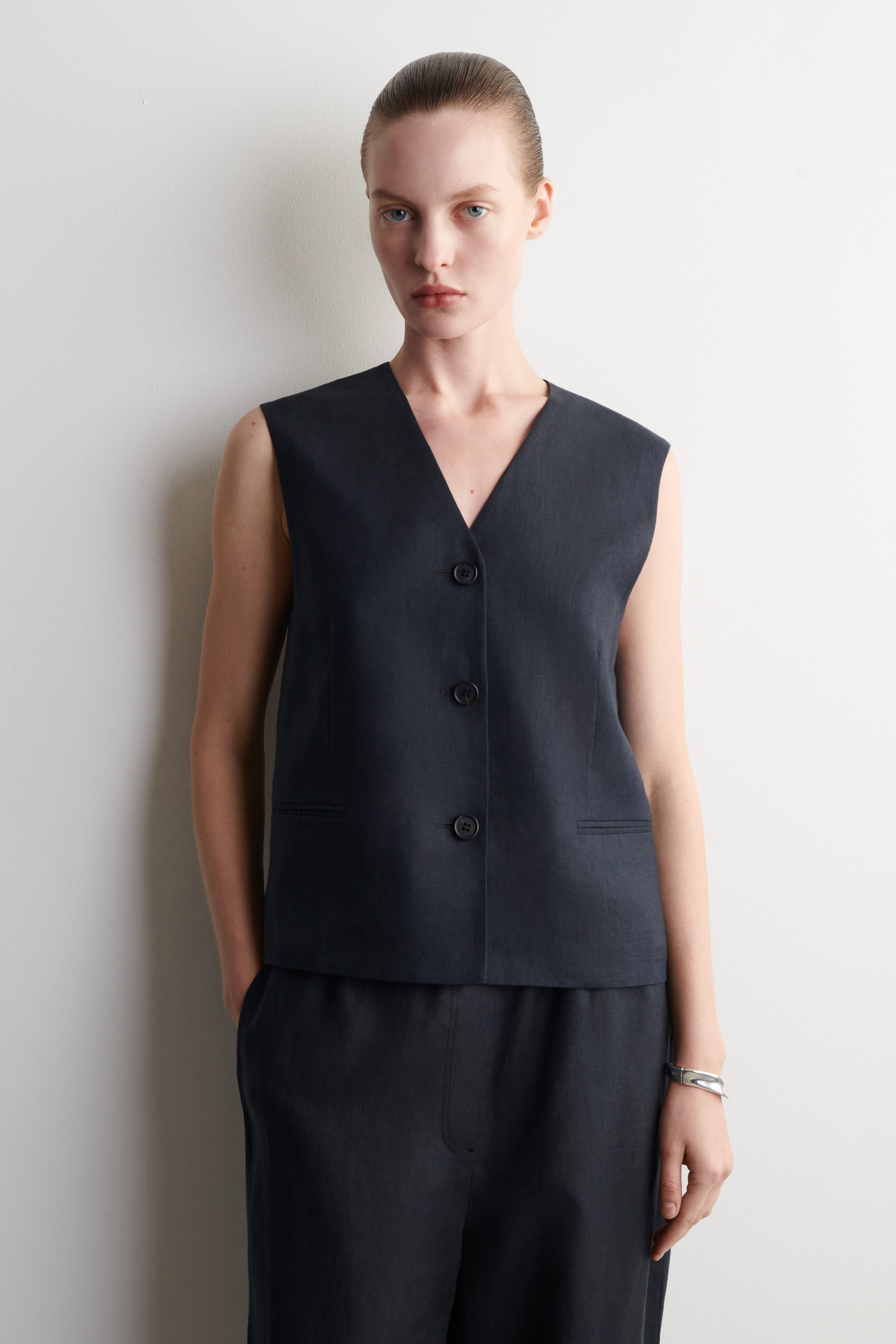 Linen Waistcoat
