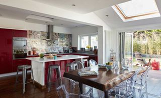 californian style kitchen created without planning permission