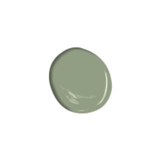 green paint dollop