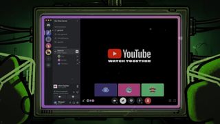 Discord's new YouTube watch together feature.
