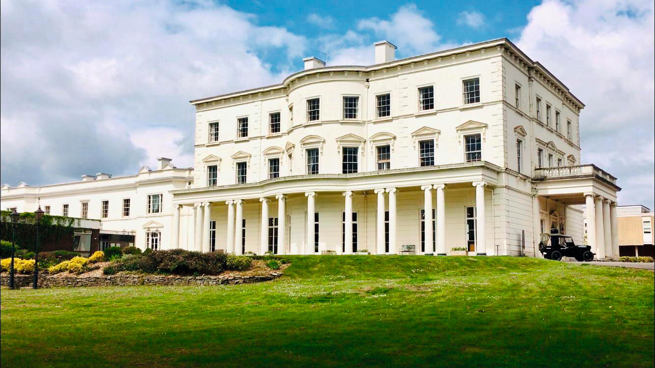 Southwick House in Hampshire, where Allied Commanders led by General Eisenhower met and made the decision to launch D-Day.