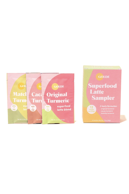 Golde Superfood Latte Sampler