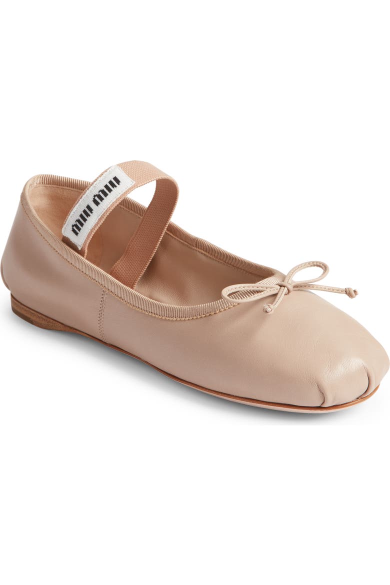 Lea Logo Ballerina Flat