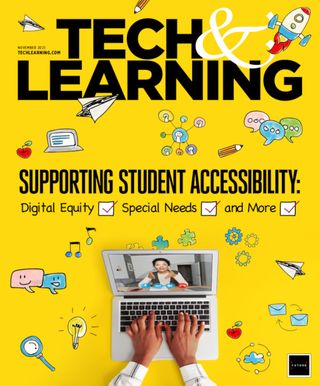November magazine cover with student accessibility