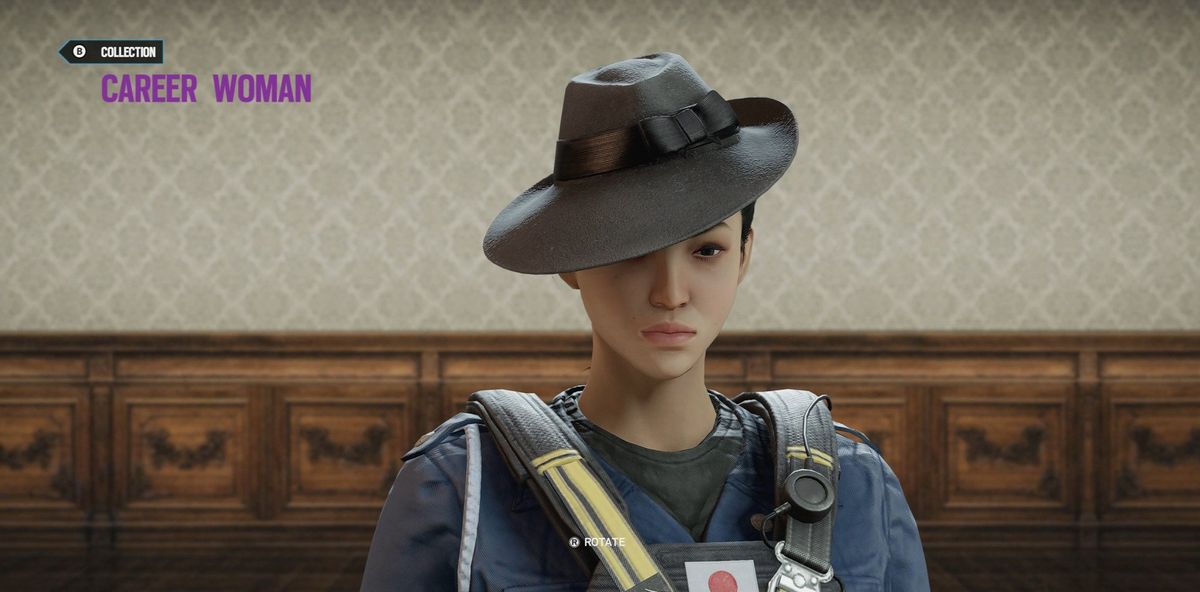 Rainbow Six Siege Career Woman Headgear (Hibana)