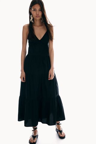 H&M, Tiered Strappy Dress