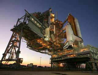 Space Shuttle Atlantis Poised for Monday Launch