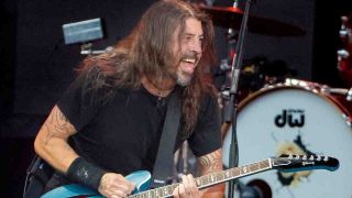 Foo Fighters’ Dave Grohl onstage in 2024