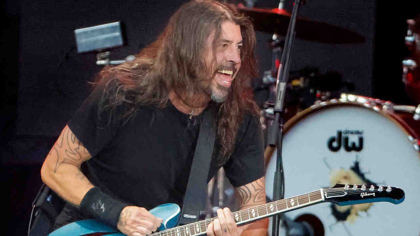 Foo Fighters’ Dave Grohl onstage in 2024