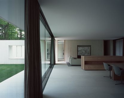 Ground floor living room at Villa Waalre, by Russell Jones, Eindhoven, The Netherlands