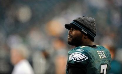 Philadelphia Eagles quarterback Michael Vick, still stained by the dogfighting scandal in his past, tops Forbes' list of America's most disliked athletes.