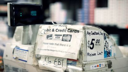 Credit card fees at a convenience store