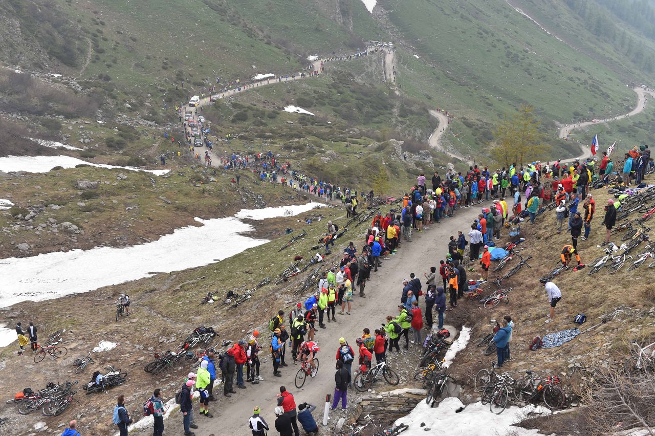 The view of the Colle delle Finestre