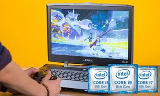 Coffee Lake Laptop with Core i9