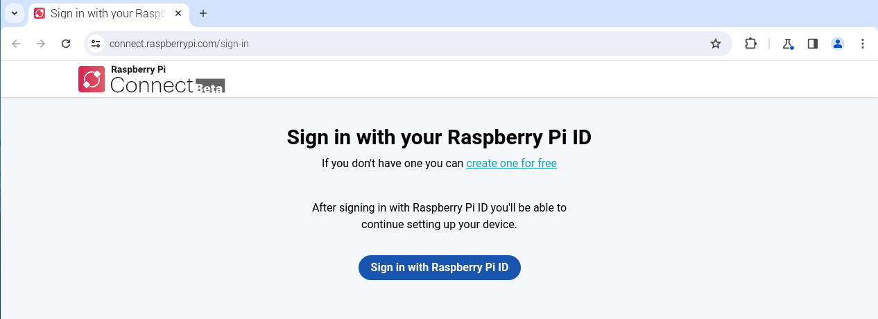 Raspberry Pi Connect