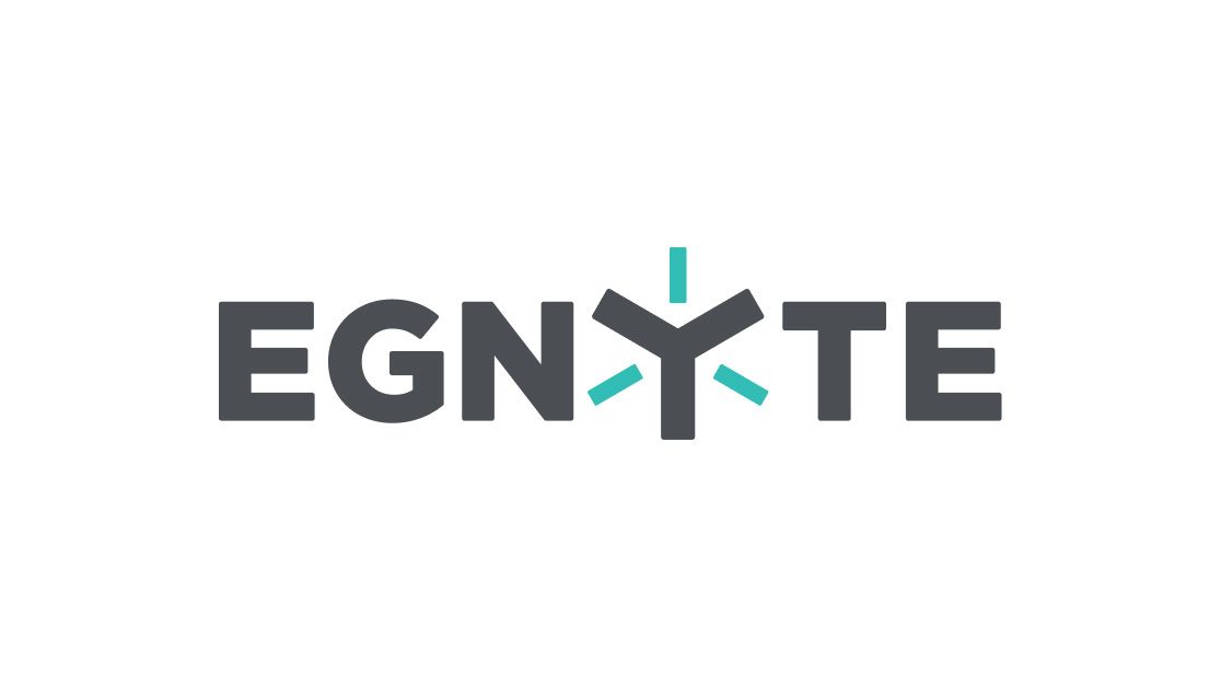 The Egnyte logo on a white background