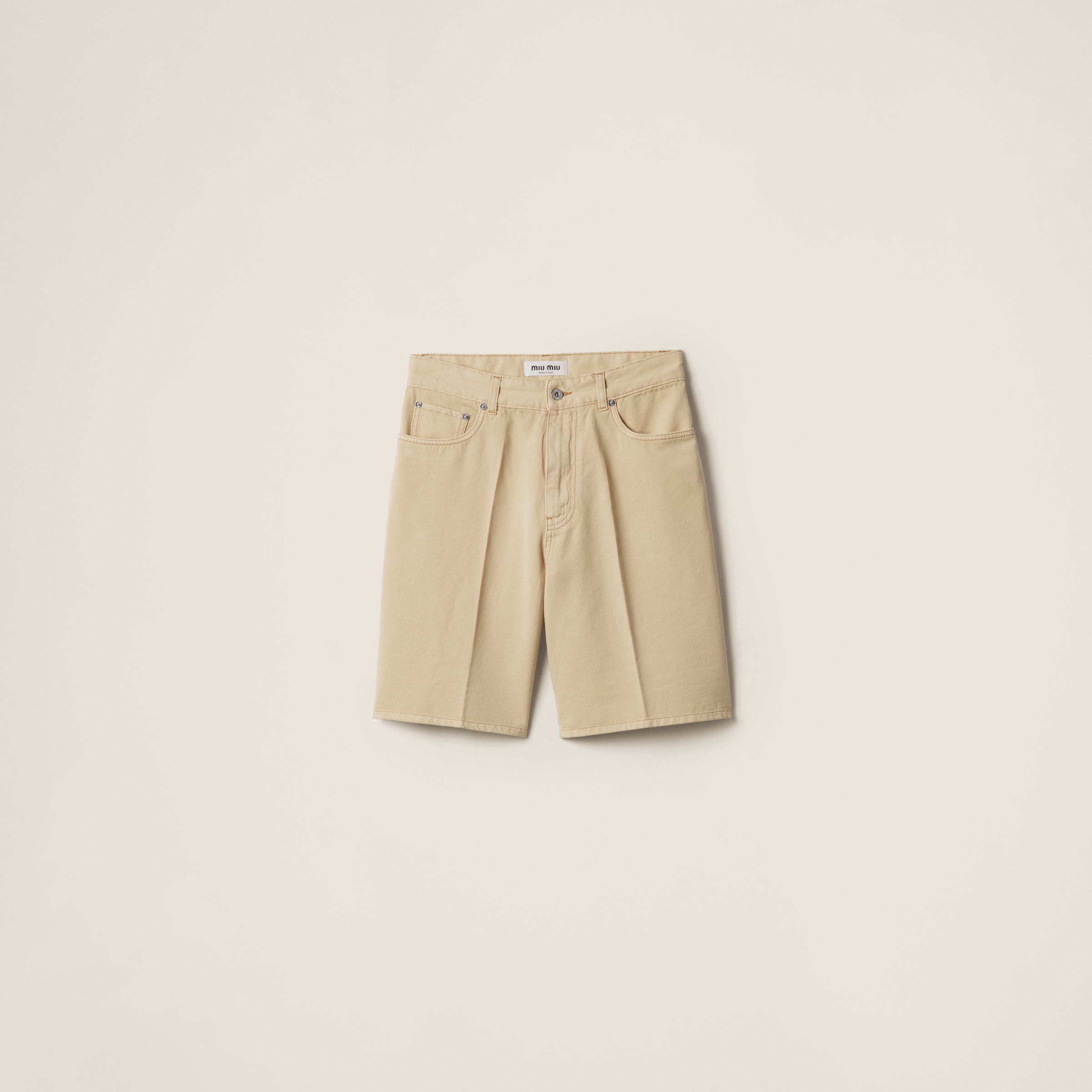 Light Denim Bermudas
