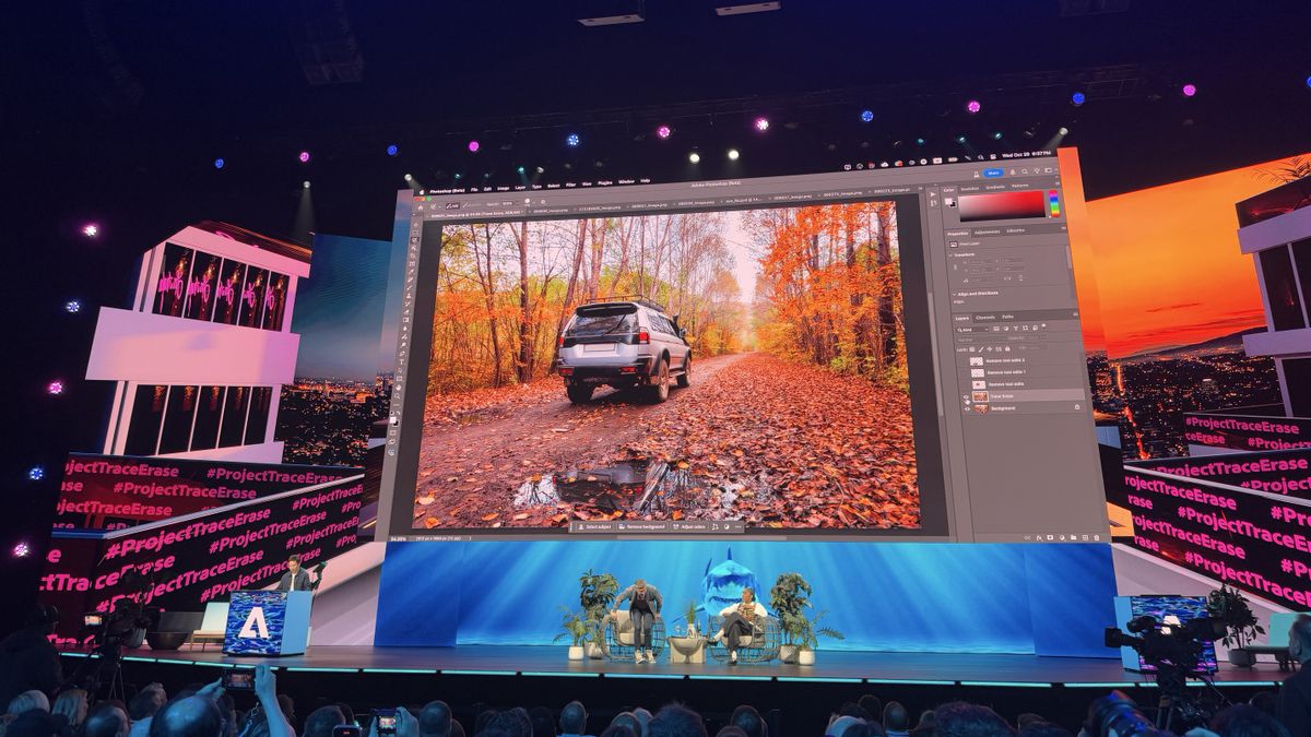 Adobe Max Sneaks Project Trace Erase