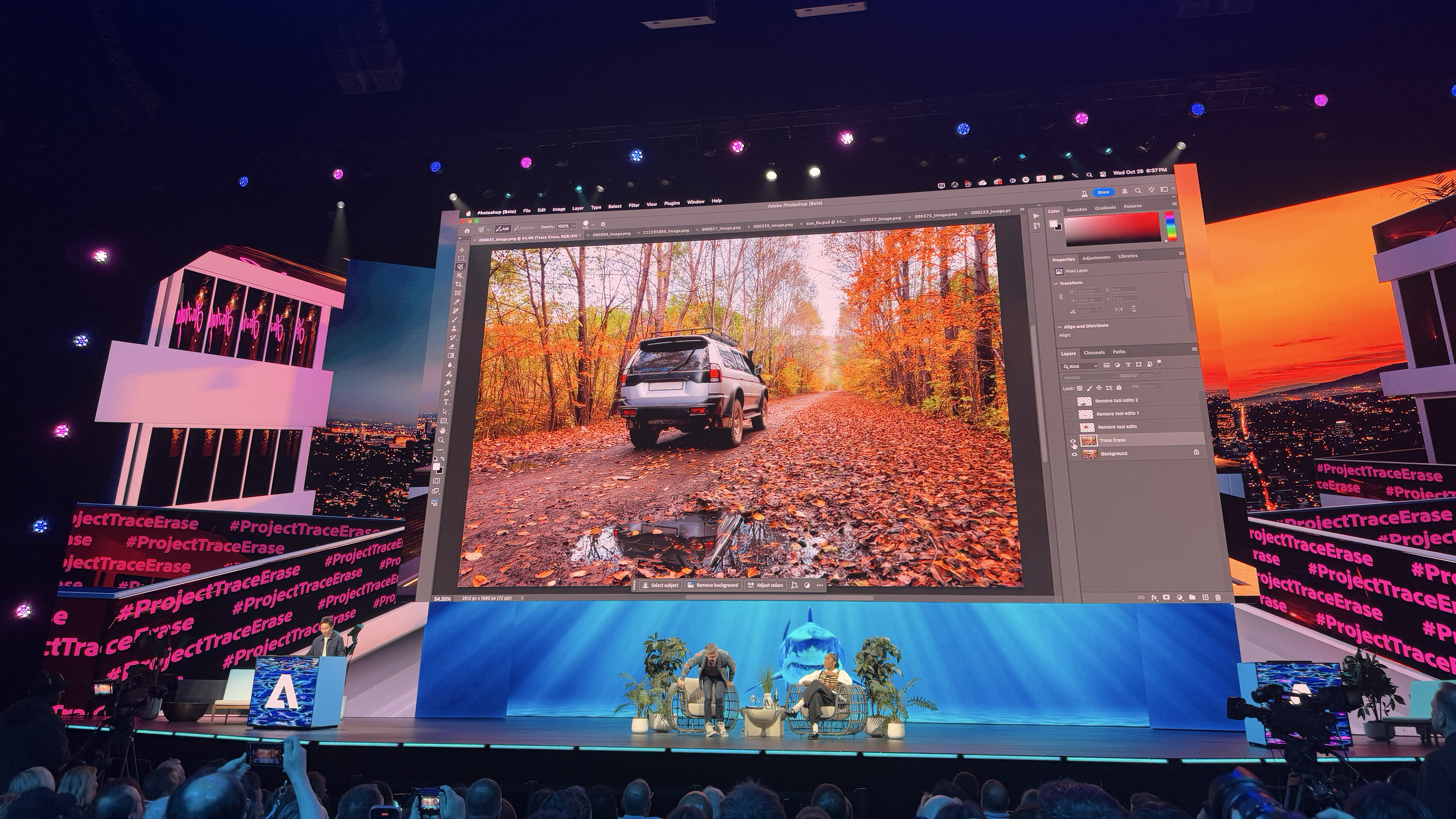 Adobe Max Sneaks Project Trace Erase